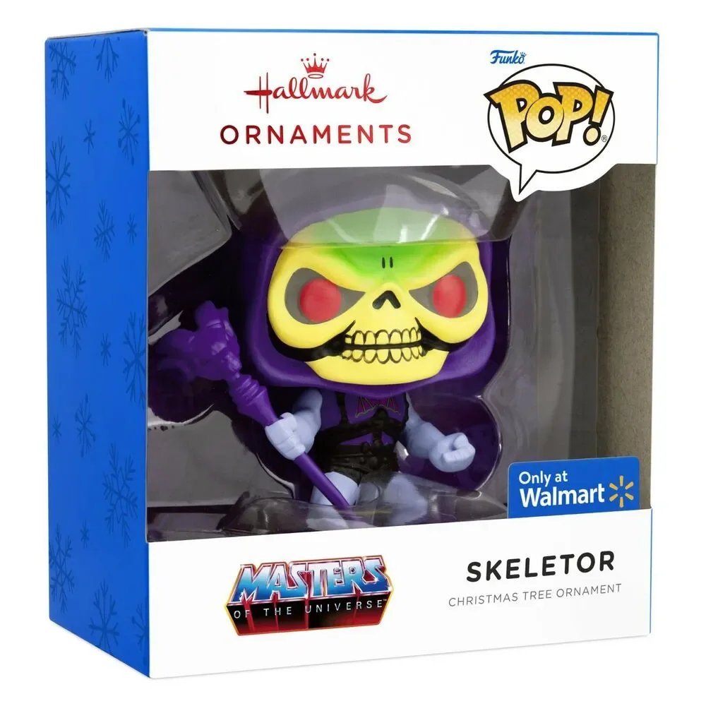 Hallmark 2021 Funko Pop MOTU Skeletor Walmart Exclusive Christmas Ornament - New